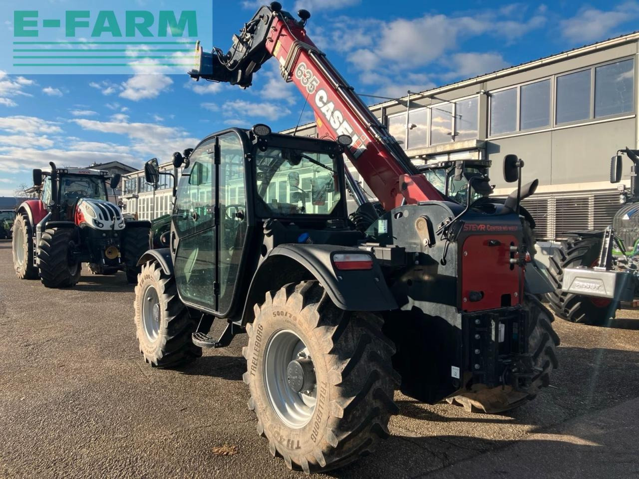 Case-IH 635 - Телескопичен товарач: снимка 5 Case-IH 635 - Телескопичен товарач: снимка 5