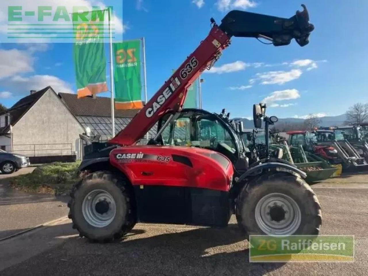 Case-IH 635 - Телескопичен товарач: снимка 5 Case-IH 635 - Телескопичен товарач: снимка 5