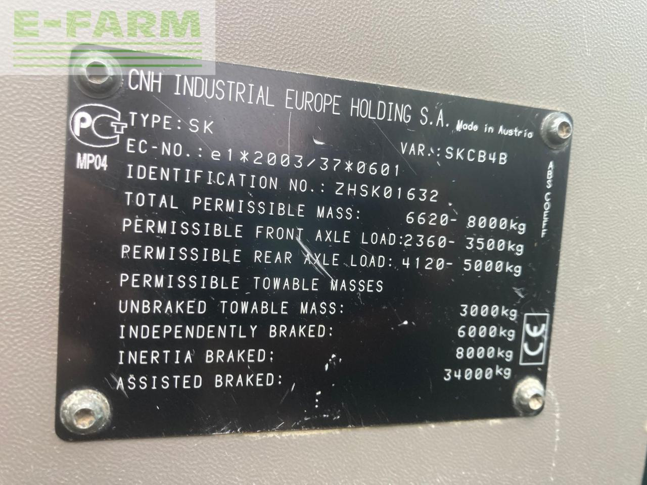 Трактор Case-IH Luxxum 120: снимка 12