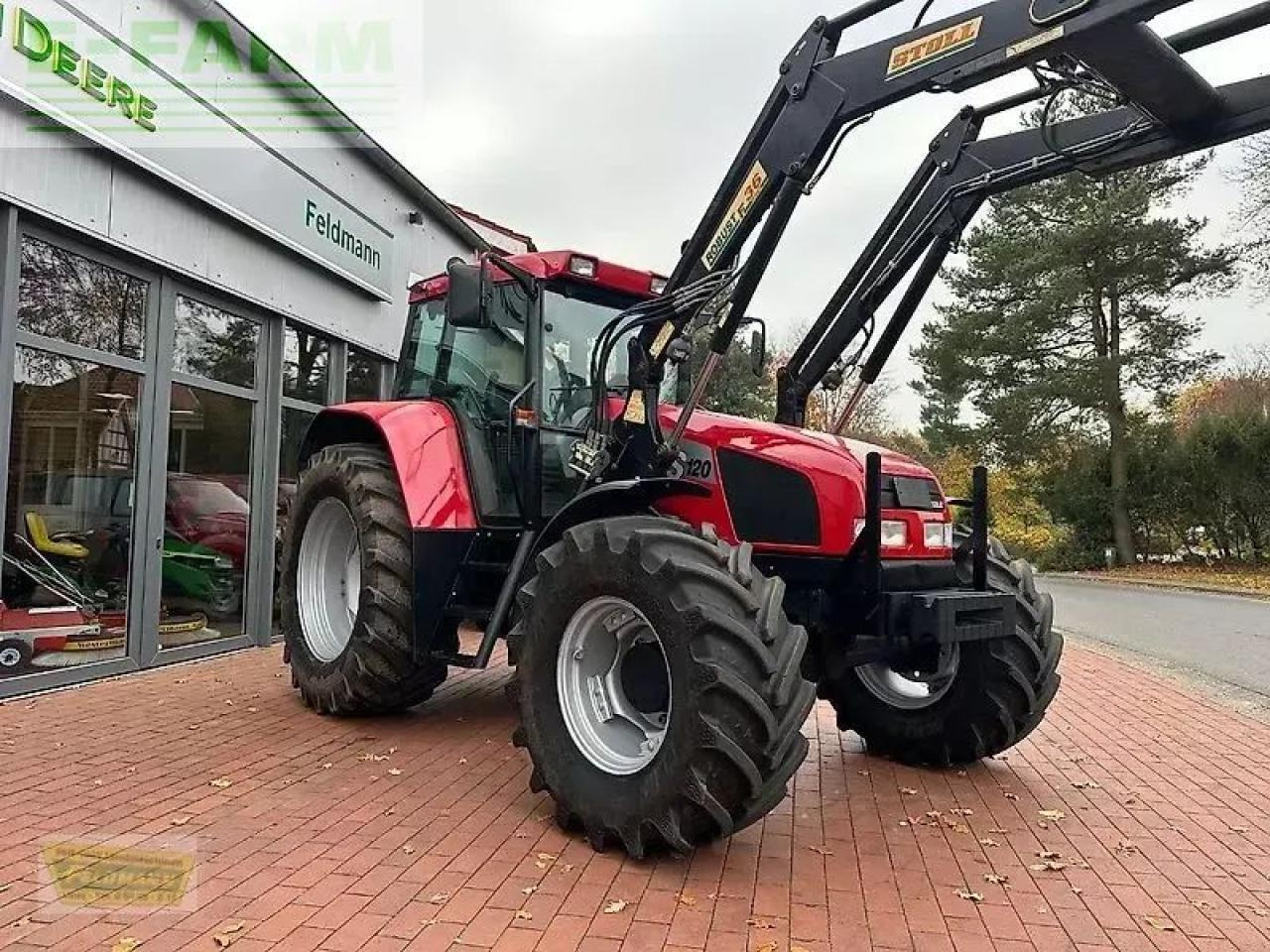 Case-IH cs 120 stoll frontlader - Трактор: снимка 2 Case-IH cs 120 stoll frontlader - Трактор: снимка 2