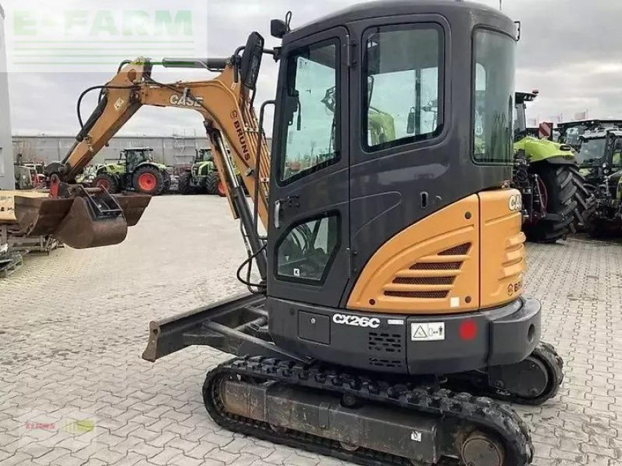 Case-IH cx 26c - Мини багер: снимка 3 Case-IH cx 26c - Мини багер: снимка 3