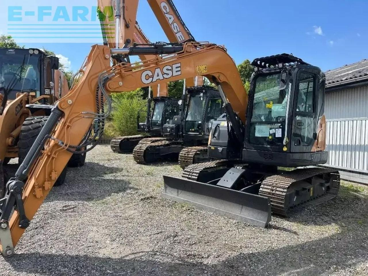 Case-IH cx 85 d sr - Мини багер: снимка 1 Case-IH cx 85 d sr - Мини багер: снимка 1