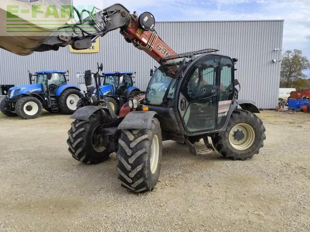 Case-IH farmlift 636 - Телескопичен товарач: снимка 2 Case-IH farmlift 636 - Телескопичен товарач: снимка 2