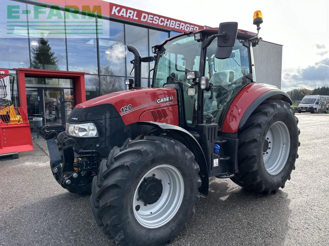 Case-IH luxxum 120 - Трактор: снимка 1 Case-IH luxxum 120 - Трактор: снимка 1