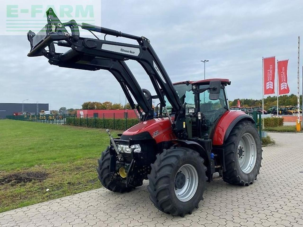 Case-IH luxxum 120 frontlader & fzw - Трактор: снимка 1 Case-IH luxxum 120 frontlader & fzw - Трактор: снимка 1