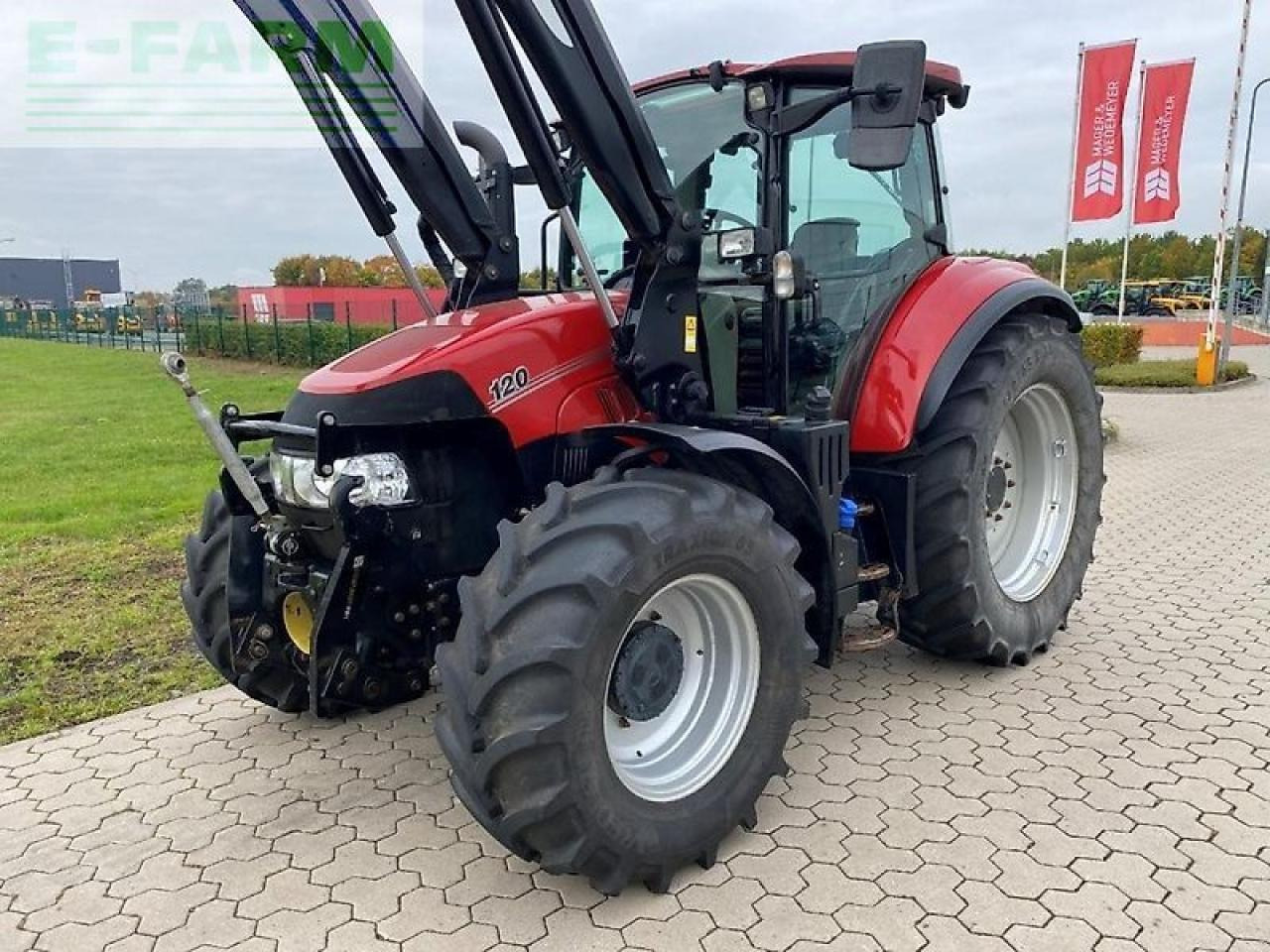 Case-IH luxxum 120 frontlader & fzw - Трактор: снимка 2 Case-IH luxxum 120 frontlader & fzw - Трактор: снимка 2