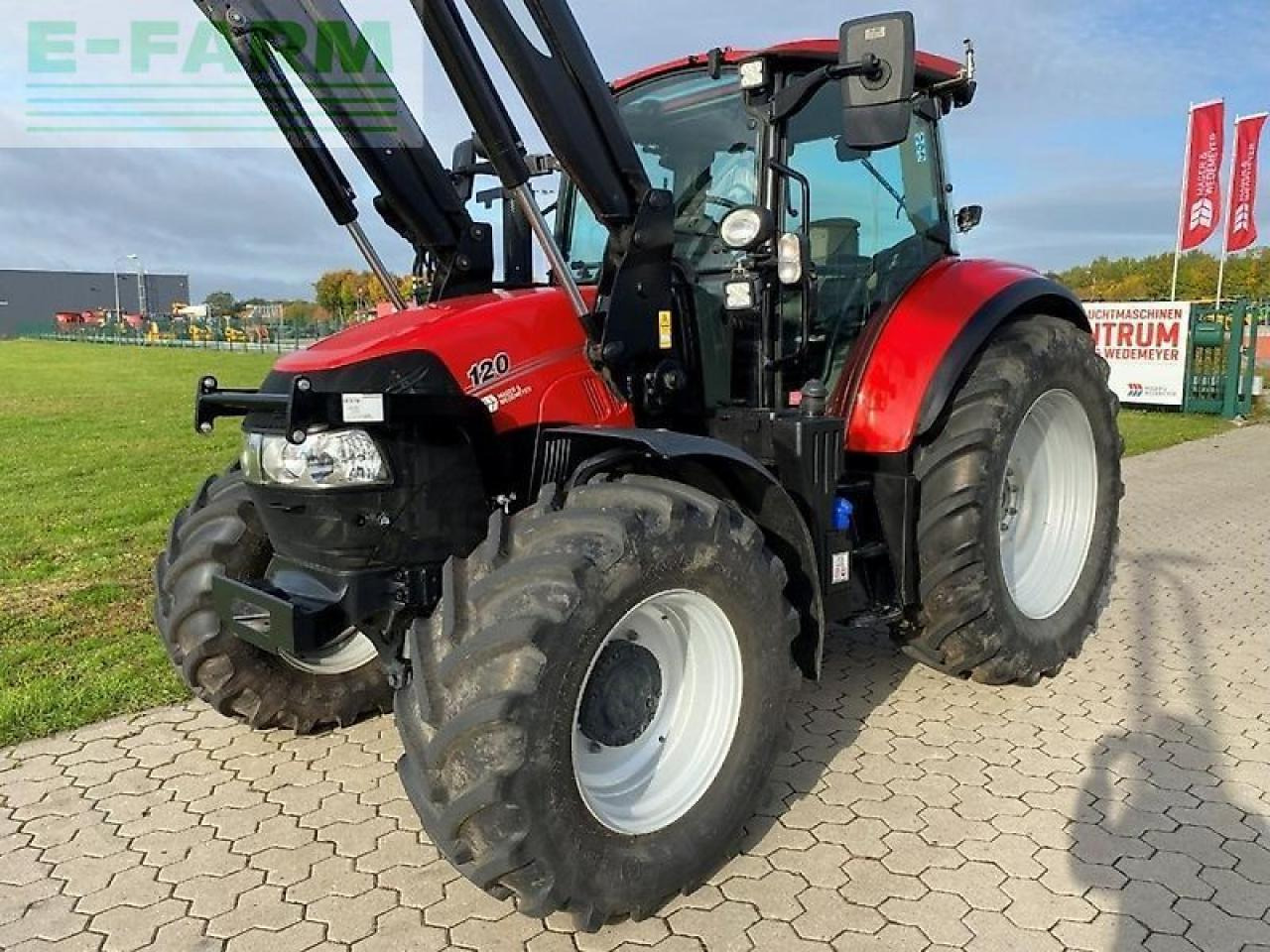 Case-IH luxxum 120 mit alö lader - Трактор: снимка 2 Case-IH luxxum 120 mit alö lader - Трактор: снимка 2