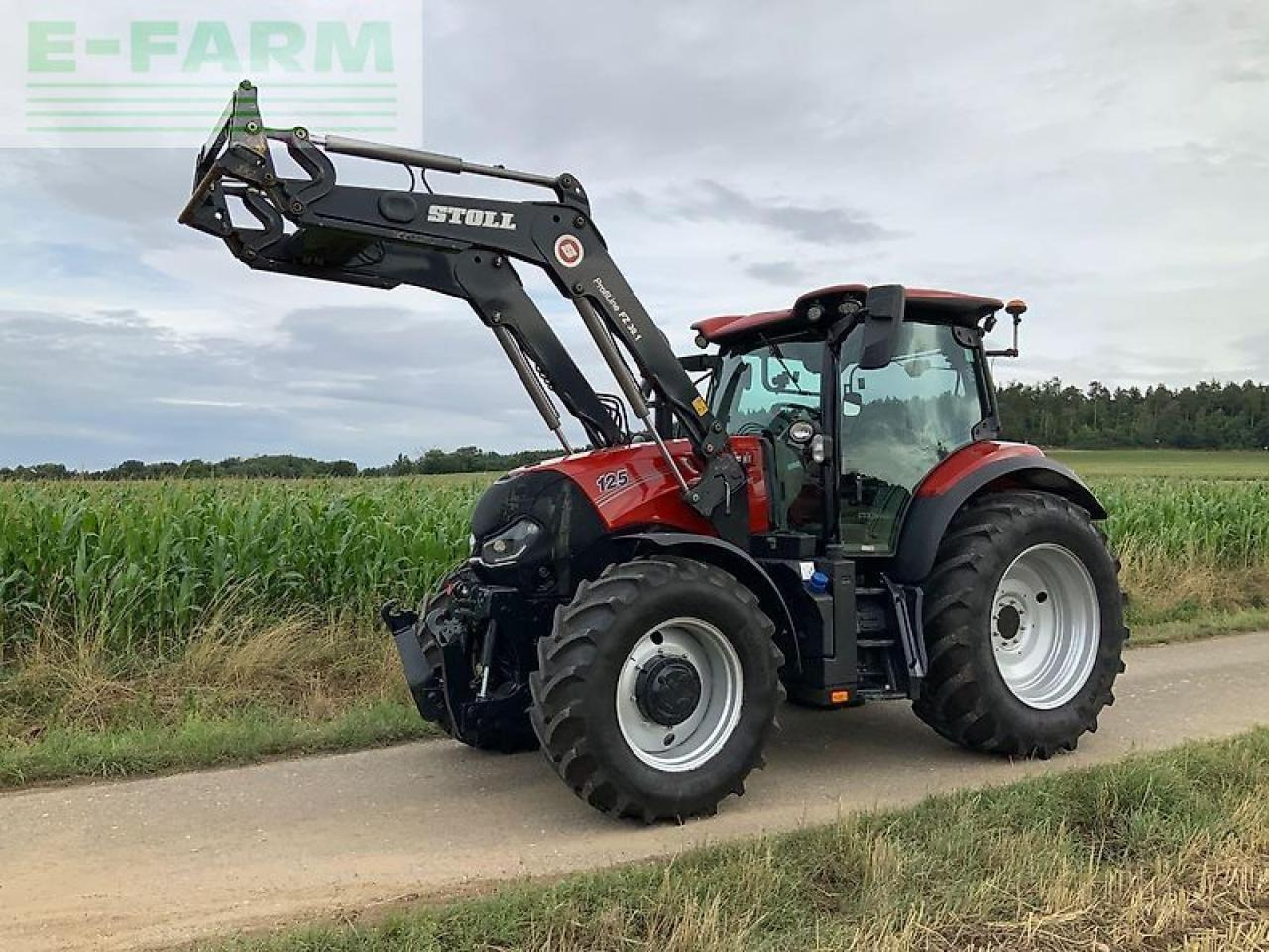 Case-IH maxxum 125 cvx CVX - Трактор: снимка 1 Case-IH maxxum 125 cvx CVX - Трактор: снимка 1