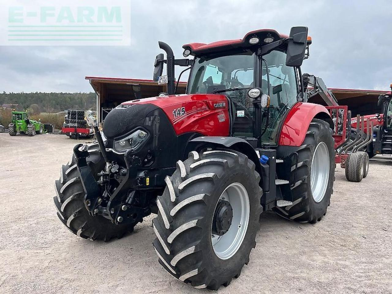 Case-IH maxxum 145 cvx CVX - Трактор: снимка 2 Case-IH maxxum 145 cvx CVX - Трактор: снимка 2