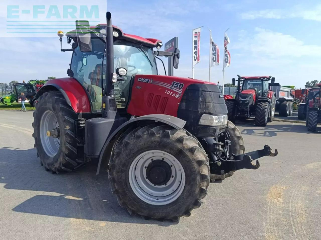 Case-IH puma 150 cvx CVX - Трактор: снимка 2 Case-IH puma 150 cvx CVX - Трактор: снимка 2