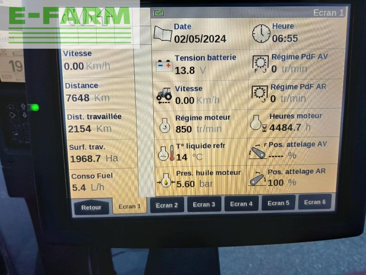 Трактор Case-IH puma 165 cvx CVX: снимка 7