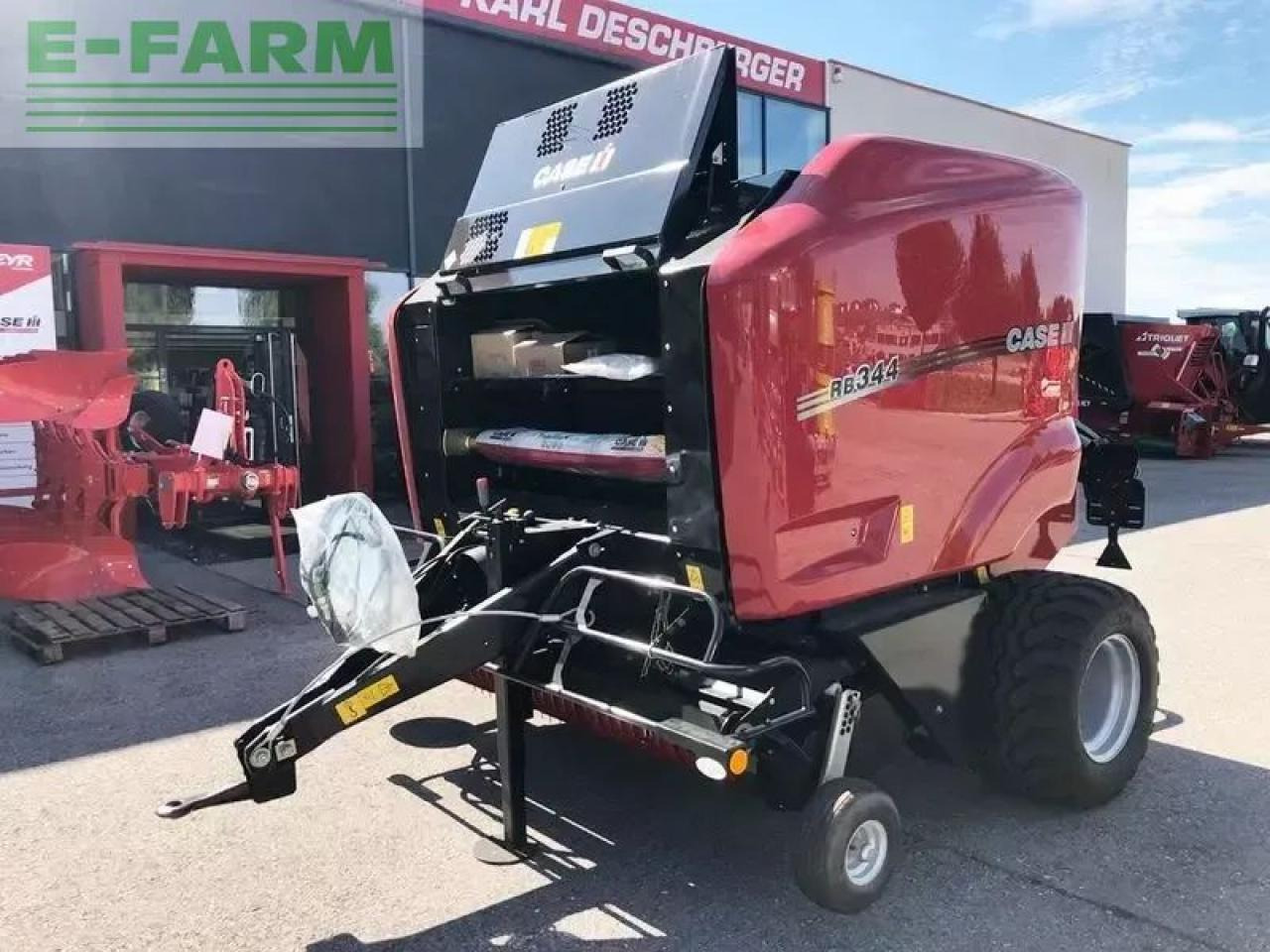 Case-IH rb 344 rc rundballenpresse - Сламопреса за квадратни бали: снимка 1 Case-IH rb 344 rc rundballenpresse - Сламопреса за квадратни бали: снимка 1