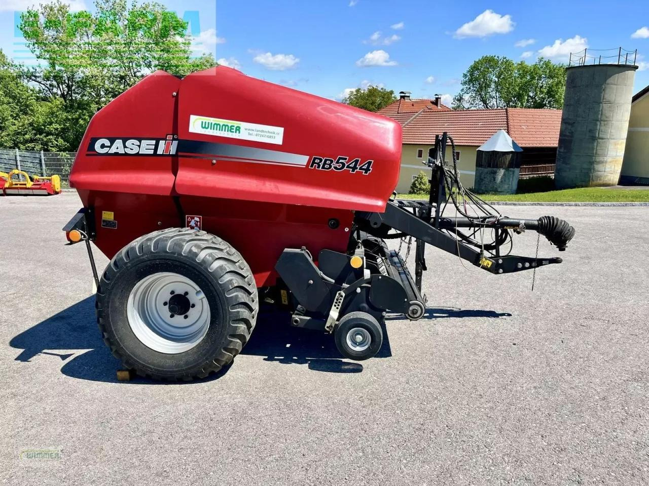 Case-IH rb 544 -gebrauchte rundballenpresse/ballenpresse - Сламопреса за квадратни бали: снимка 4 Case-IH rb 544 -gebrauchte rundballenpresse/ballenpresse - Сламопреса за квадратни бали: снимка 4
