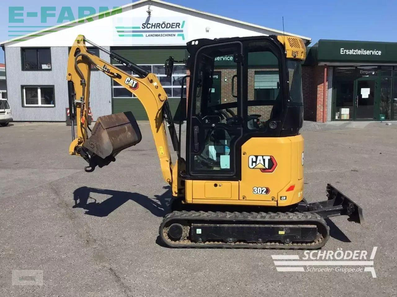 Caterpillar 302 cr / garantie / inkl. 2x löffel - Мини багер: снимка 1 Caterpillar 302 cr / garantie / inkl. 2x löffel - Мини багер: снимка 1