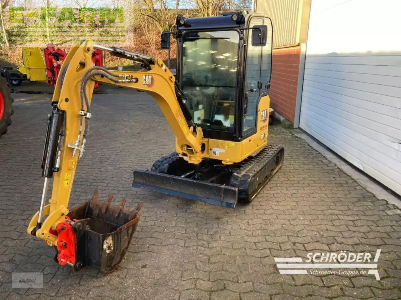 Caterpillar 302 cr inkl. tieflöffel - Мини багер: снимка 4 Caterpillar 302 cr inkl. tieflöffel - Мини багер: снимка 4