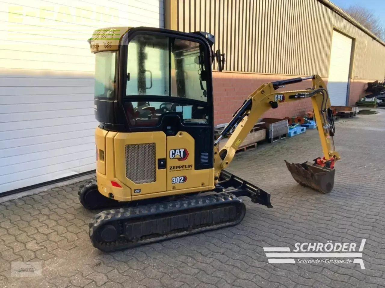 Caterpillar 302 cr inkl. tieflöffel - Мини багер: снимка 2 Caterpillar 302 cr inkl. tieflöffel - Мини багер: снимка 2