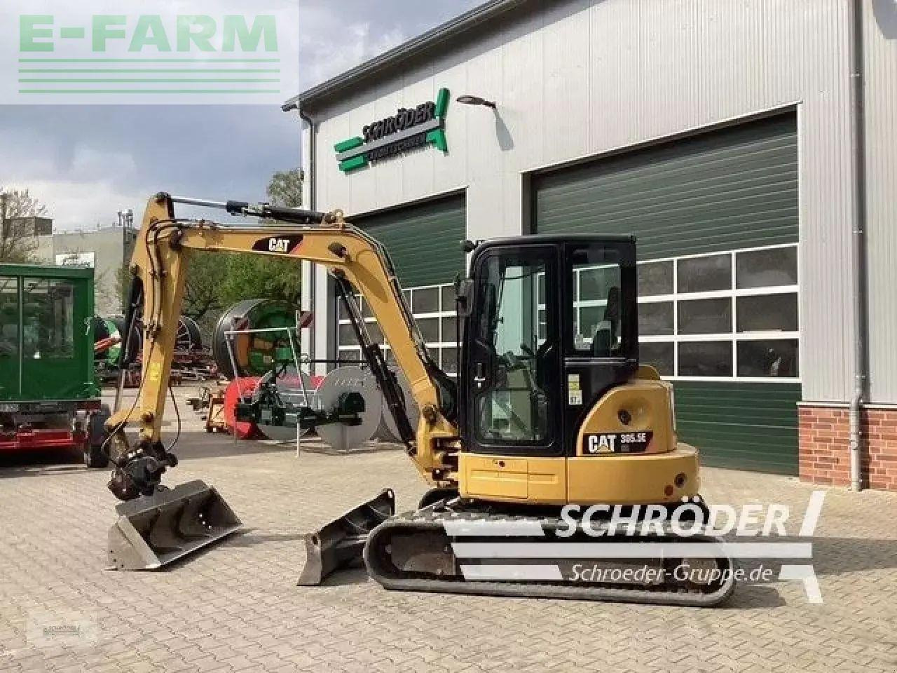 Caterpillar 305.5 ecr | schwenklöffel | tieflöffel - Мини багер: снимка 4 Caterpillar 305.5 ecr | schwenklöffel | tieflöffel - Мини багер: снимка 4