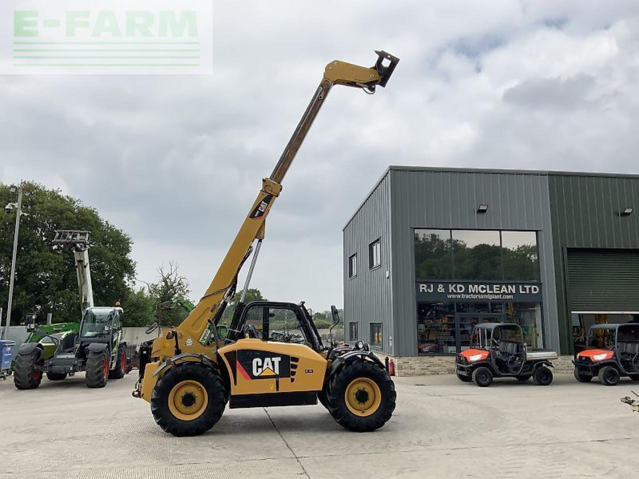 Телескопичен товарач Caterpillar cat th407 ag telehandler (st23207): снимка 14