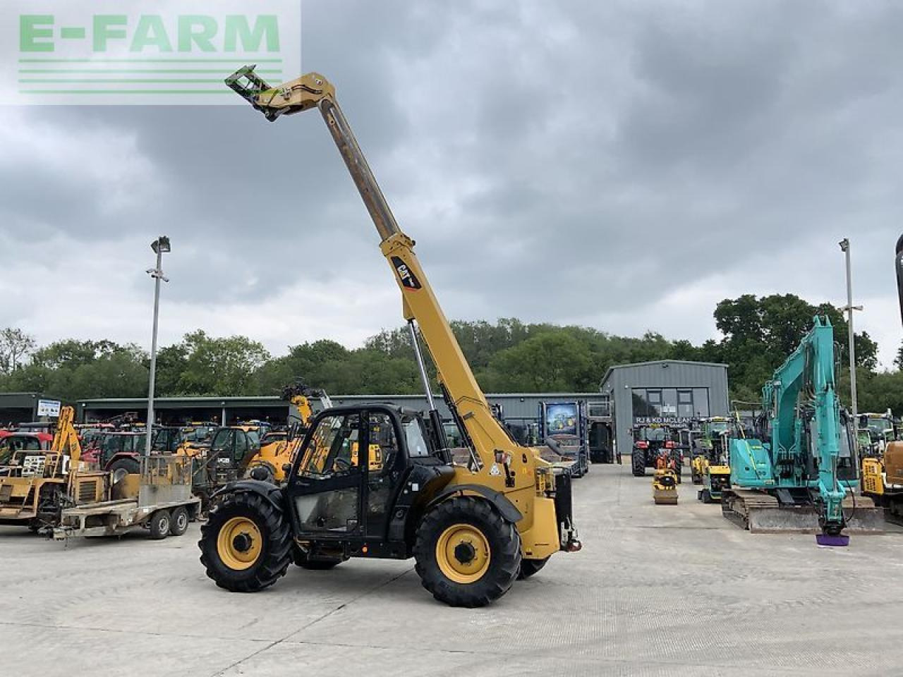 Телескопичен товарач Caterpillar cat th407 ag telehandler (st23207): снимка 13