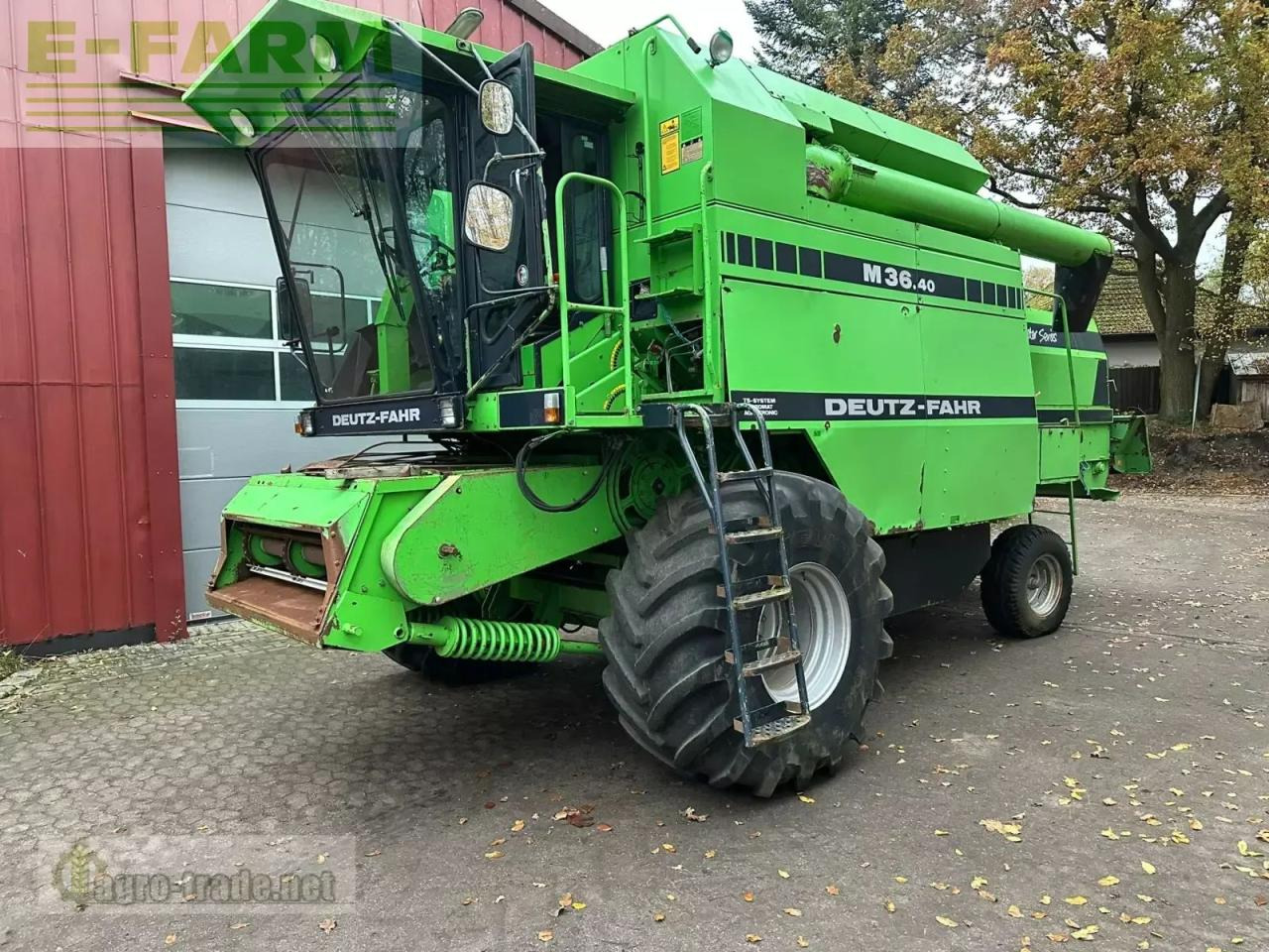 Deutz-Fahr 3640 - Зърнокомбайн: снимка 1 Deutz-Fahr 3640 - Зърнокомбайн: снимка 1