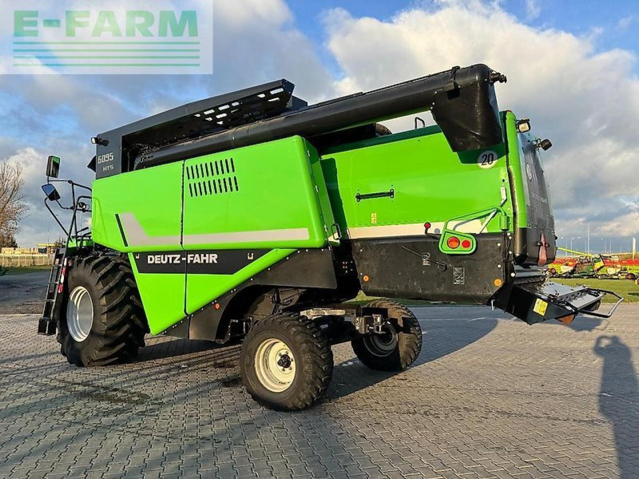 Deutz-Fahr 6095 - Зърнокомбайн: снимка 5 Deutz-Fahr 6095 - Зърнокомбайн: снимка 5