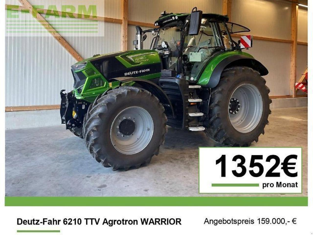 Deutz-Fahr 6210 ttv agrotron warrior TTV - Трактор: снимка 1 Deutz-Fahr 6210 ttv agrotron warrior TTV - Трактор: снимка 1