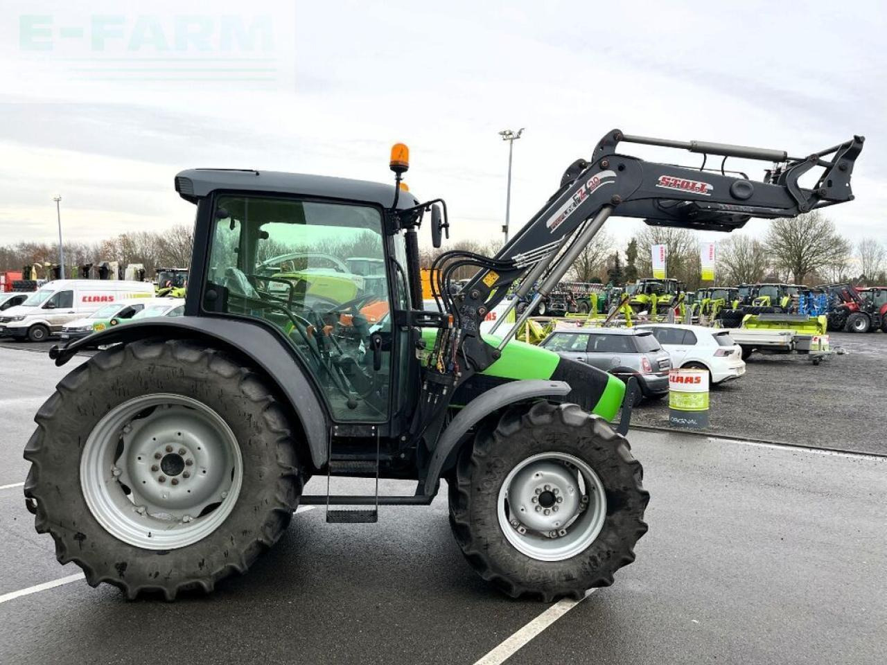 Deutz-Fahr agrofarm 410, stoll 20 fz frontlader, nur 1.691 - Трактор: снимка 5 Deutz-Fahr agrofarm 410, stoll 20 fz frontlader, nur 1.691 - Трактор: снимка 5