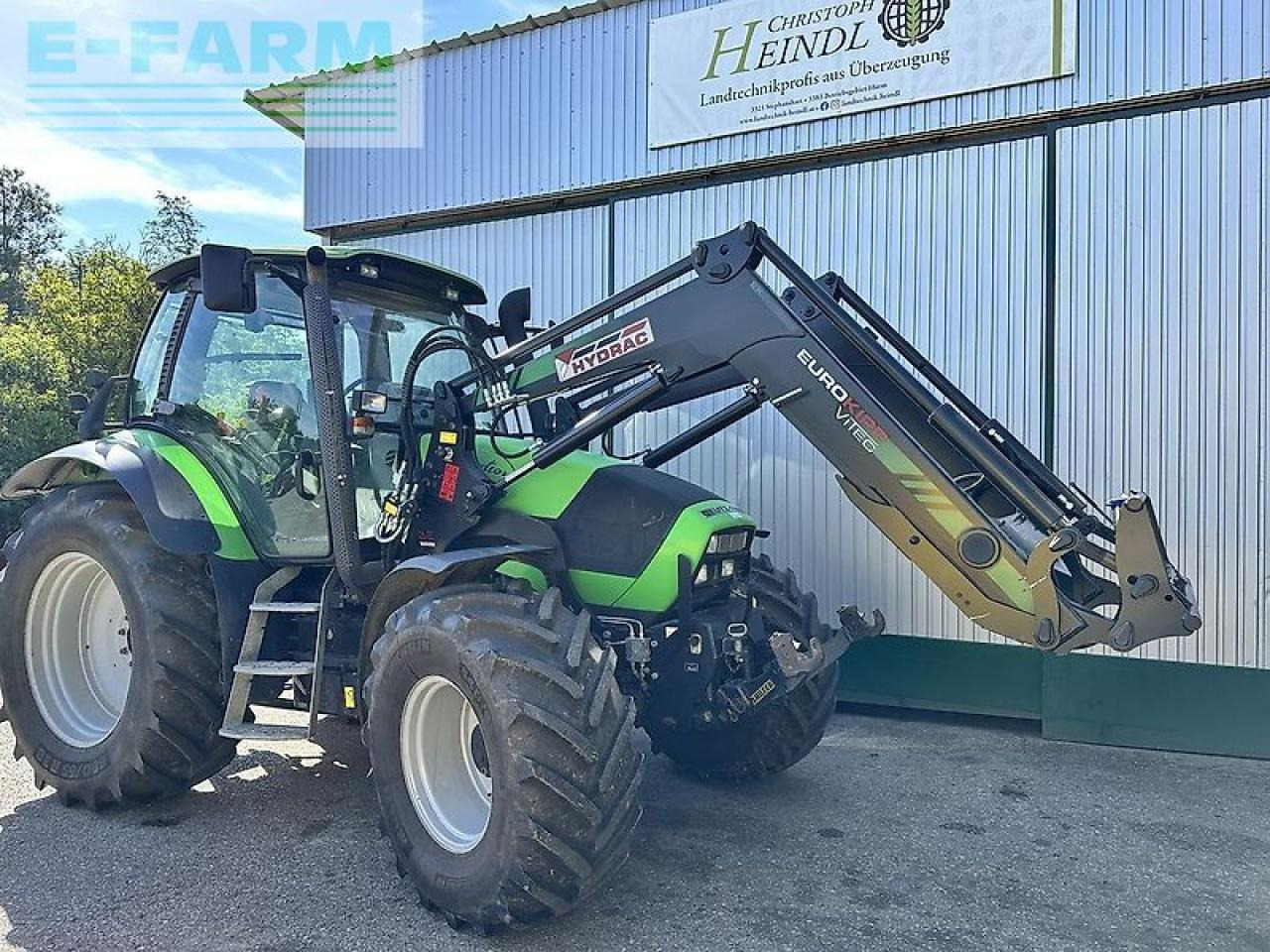 Deutz-Fahr agrotron 130 premium plus - Трактор: снимка 1 Deutz-Fahr agrotron 130 premium plus - Трактор: снимка 1