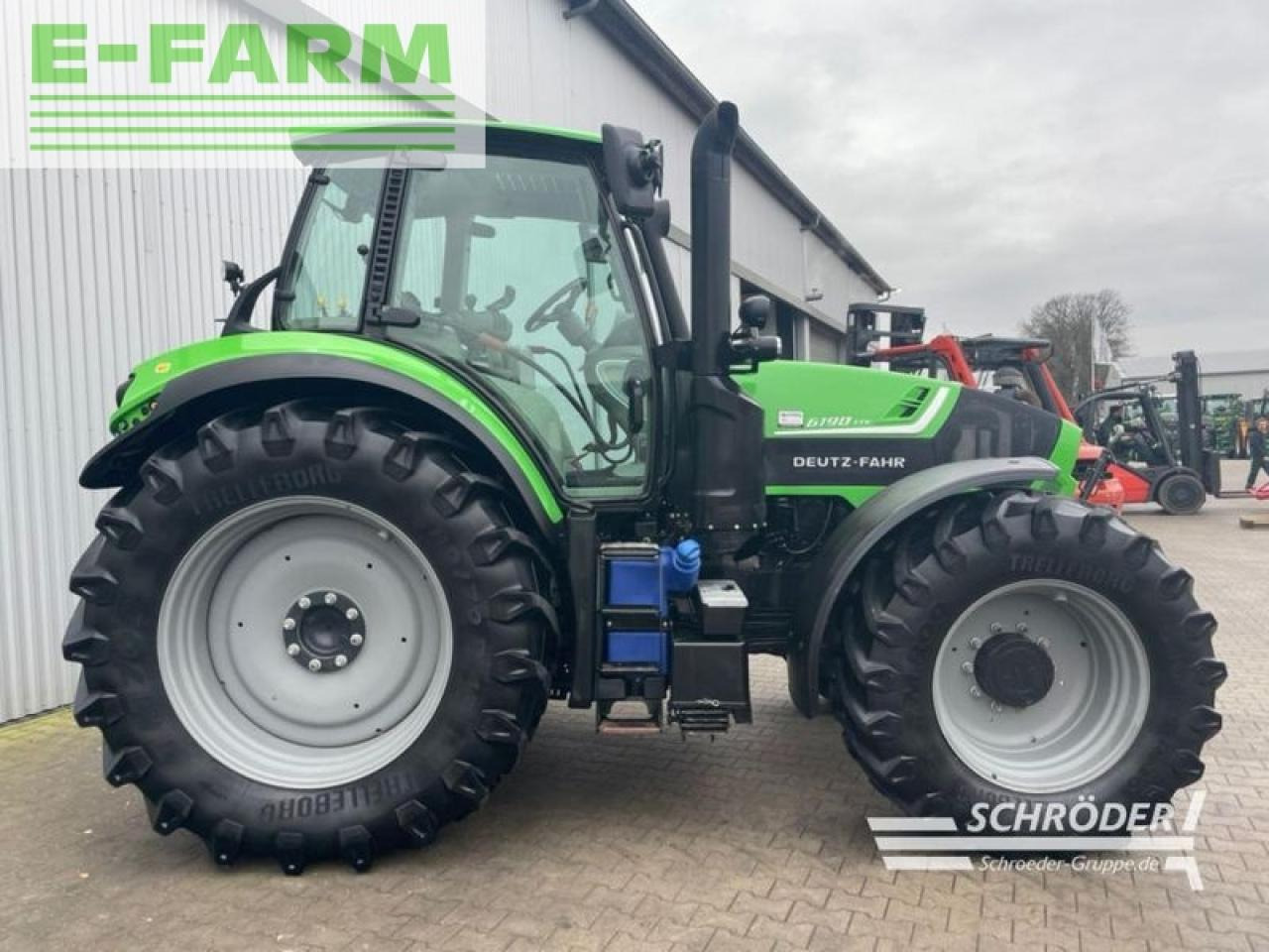 Deutz-Fahr agrotron 6190 ttv TTV - Трактор: снимка 2 Deutz-Fahr agrotron 6190 ttv TTV - Трактор: снимка 2