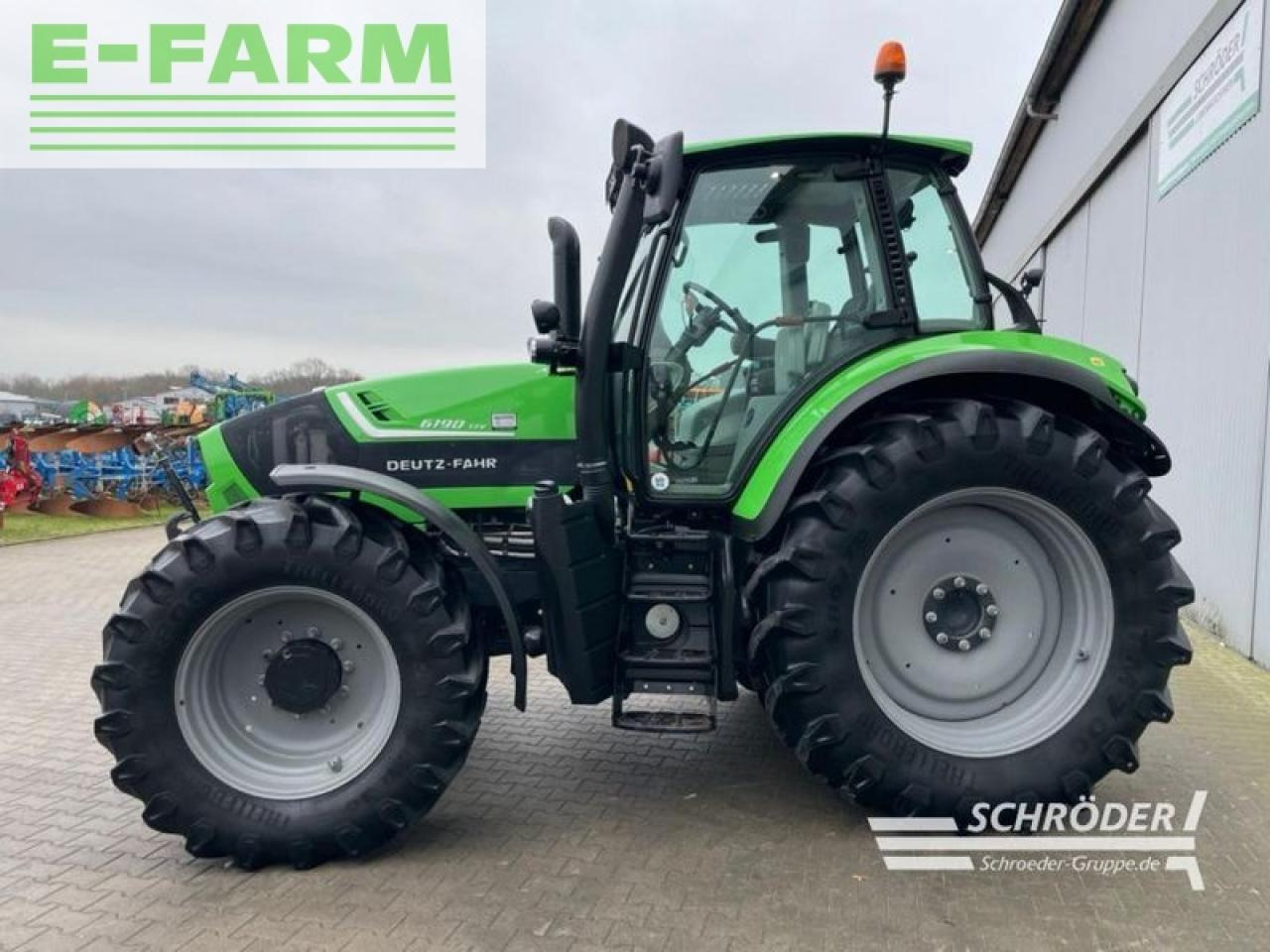 Deutz-Fahr agrotron 6190 ttv TTV - Трактор: снимка 4 Deutz-Fahr agrotron 6190 ttv TTV - Трактор: снимка 4