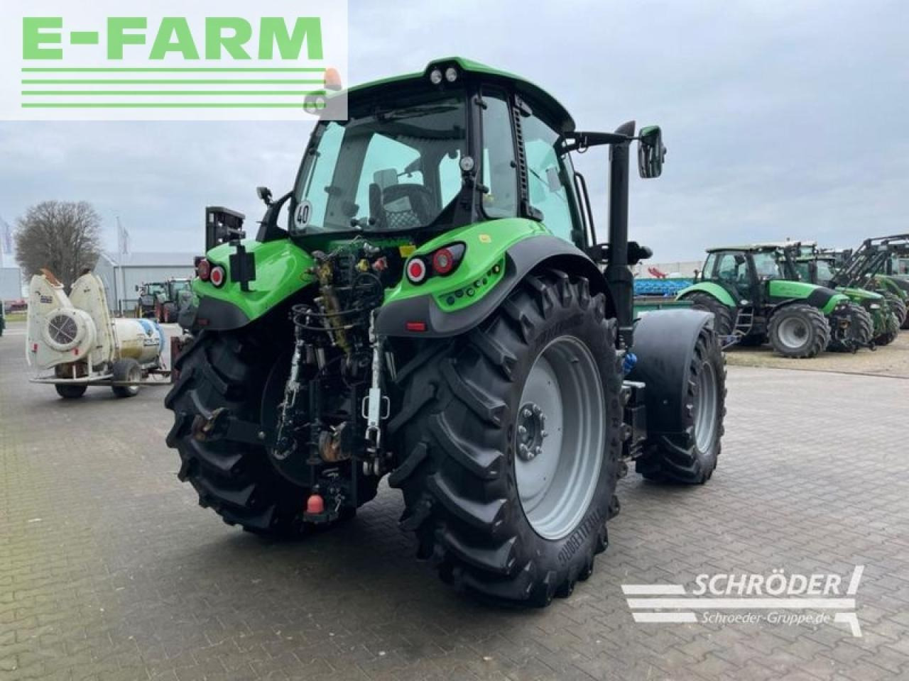 Deutz-Fahr agrotron 6190 ttv TTV - Трактор: снимка 3 Deutz-Fahr agrotron 6190 ttv TTV - Трактор: снимка 3