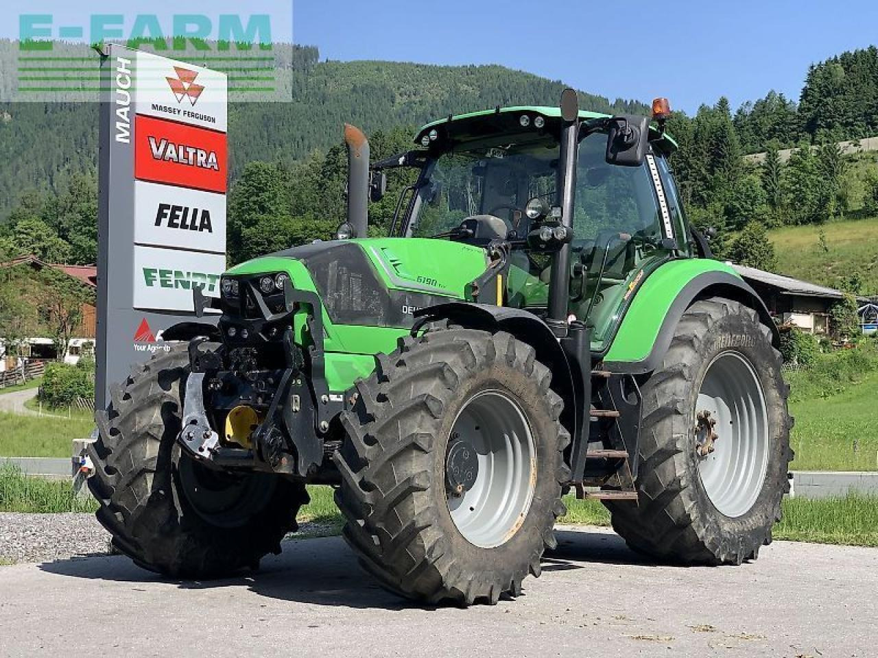 Deutz-Fahr agrotron ttv 6190 - Трактор: снимка 1 Deutz-Fahr agrotron ttv 6190 - Трактор: снимка 1