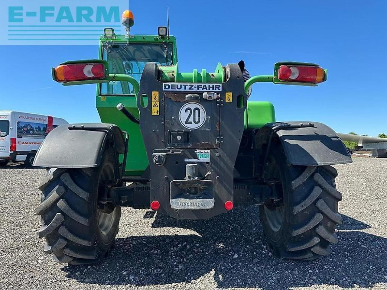 Телескопичен товарач Deutz-Fahr agrovector 30.7: снимка 8