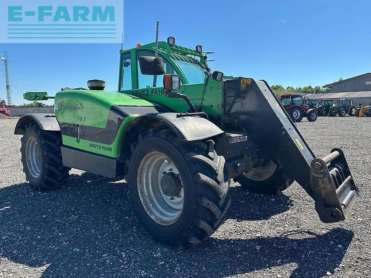Deutz-Fahr agrovector 30.7 - Телескопичен товарач: снимка 1 Deutz-Fahr agrovector 30.7 - Телескопичен товарач: снимка 1