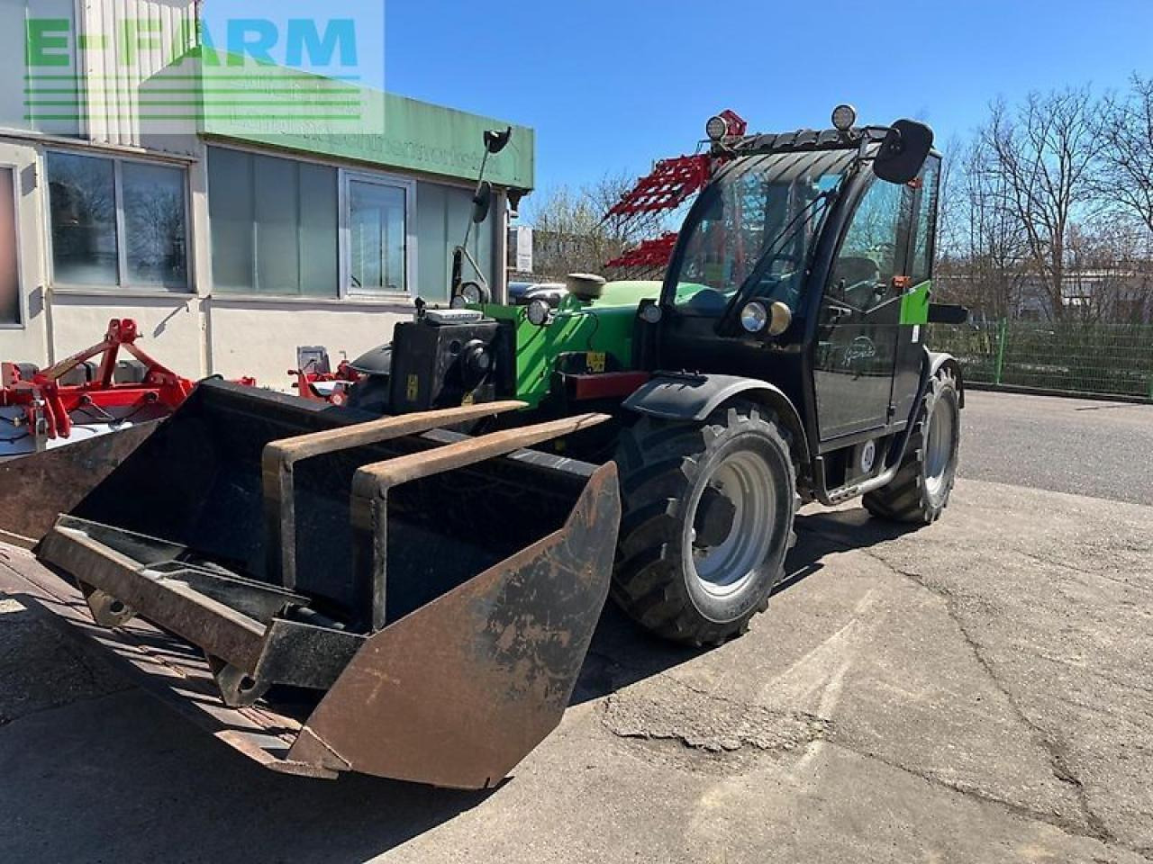 Deutz-Fahr agrovector 40.8 - Телескопичен товарач: снимка 1 Deutz-Fahr agrovector 40.8 - Телескопичен товарач: снимка 1