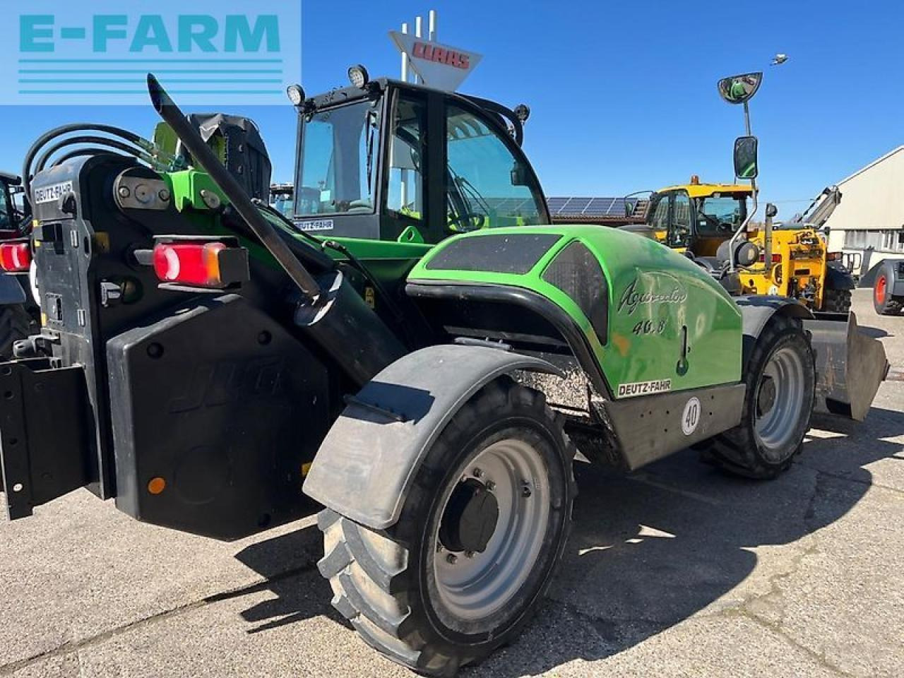 Deutz-Fahr agrovector 40.8 - Телескопичен товарач: снимка 4 Deutz-Fahr agrovector 40.8 - Телескопичен товарач: снимка 4