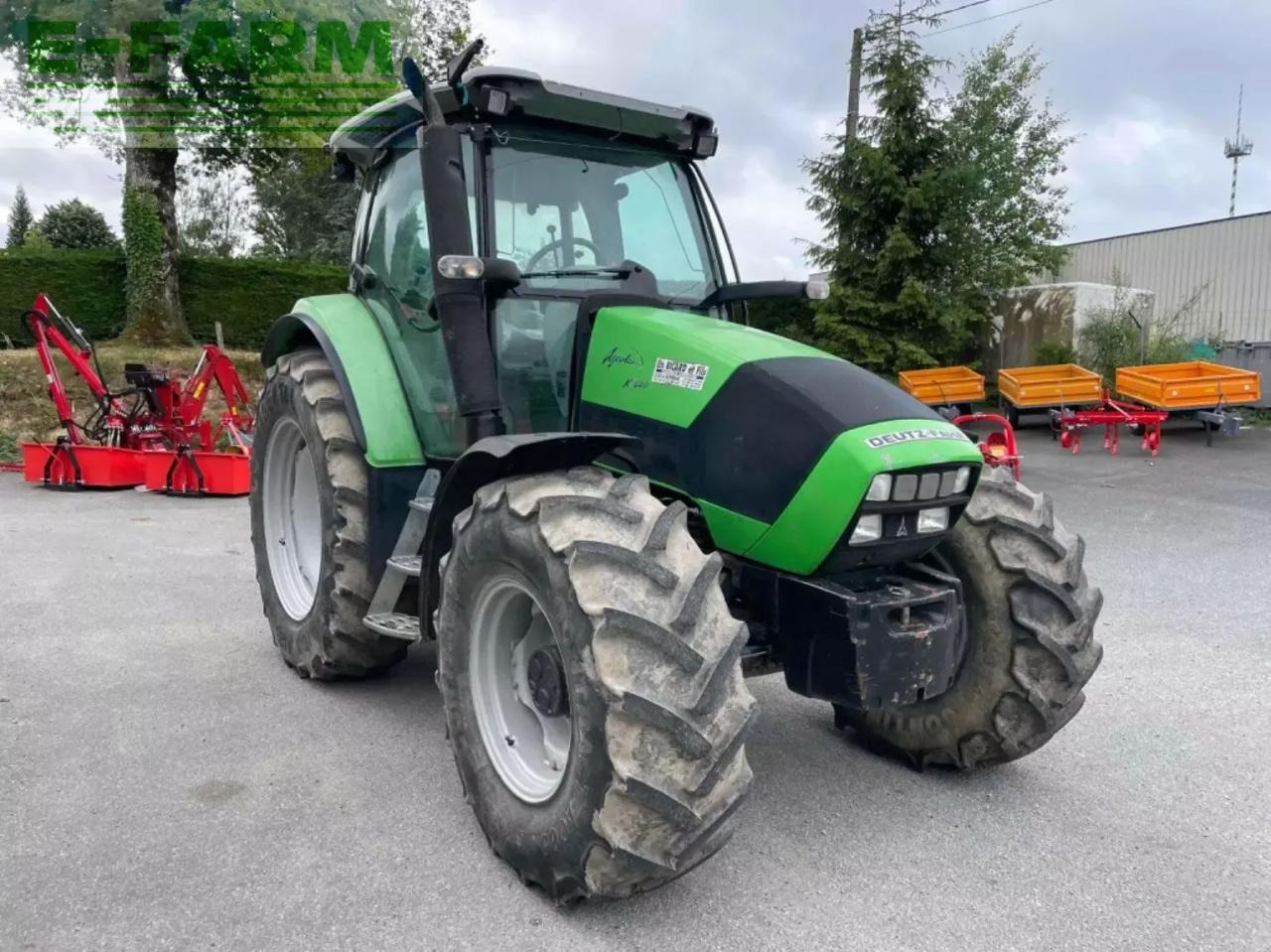 Deutz-Fahr tracteur agricole agrotron k420e3 deutz-fahr - Трактор: снимка 1 Deutz-Fahr tracteur agricole agrotron k420e3 deutz-fahr - Трактор: снимка 1