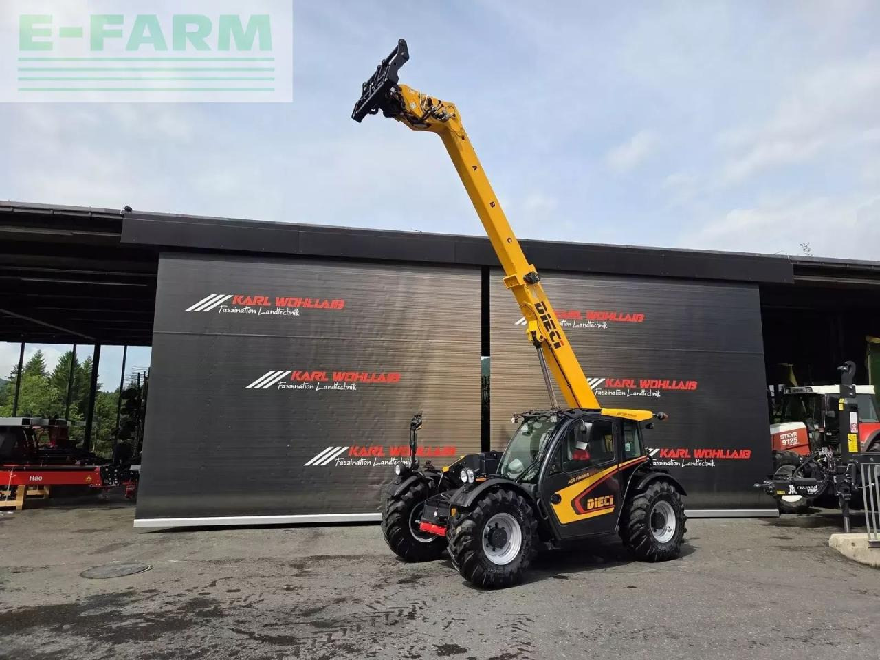 Dieci agri farmer 30.7 - Телескопичен товарач: снимка 4 Dieci agri farmer 30.7 - Телескопичен товарач: снимка 4