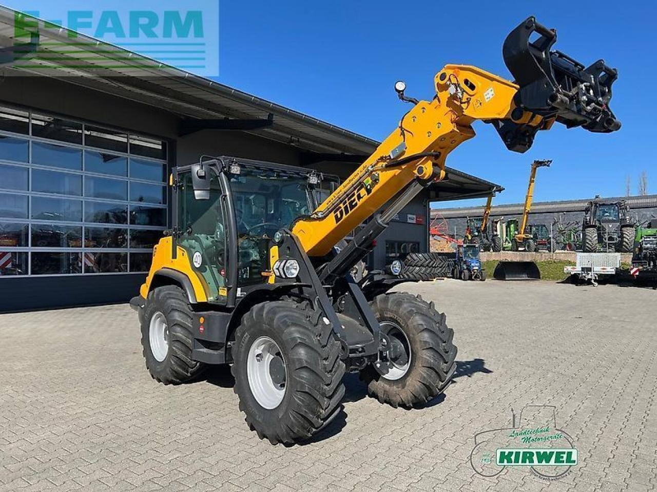 Dieci agri pivot t60 - Колесен товарач: снимка 1 Dieci agri pivot t60 - Колесен товарач: снимка 1