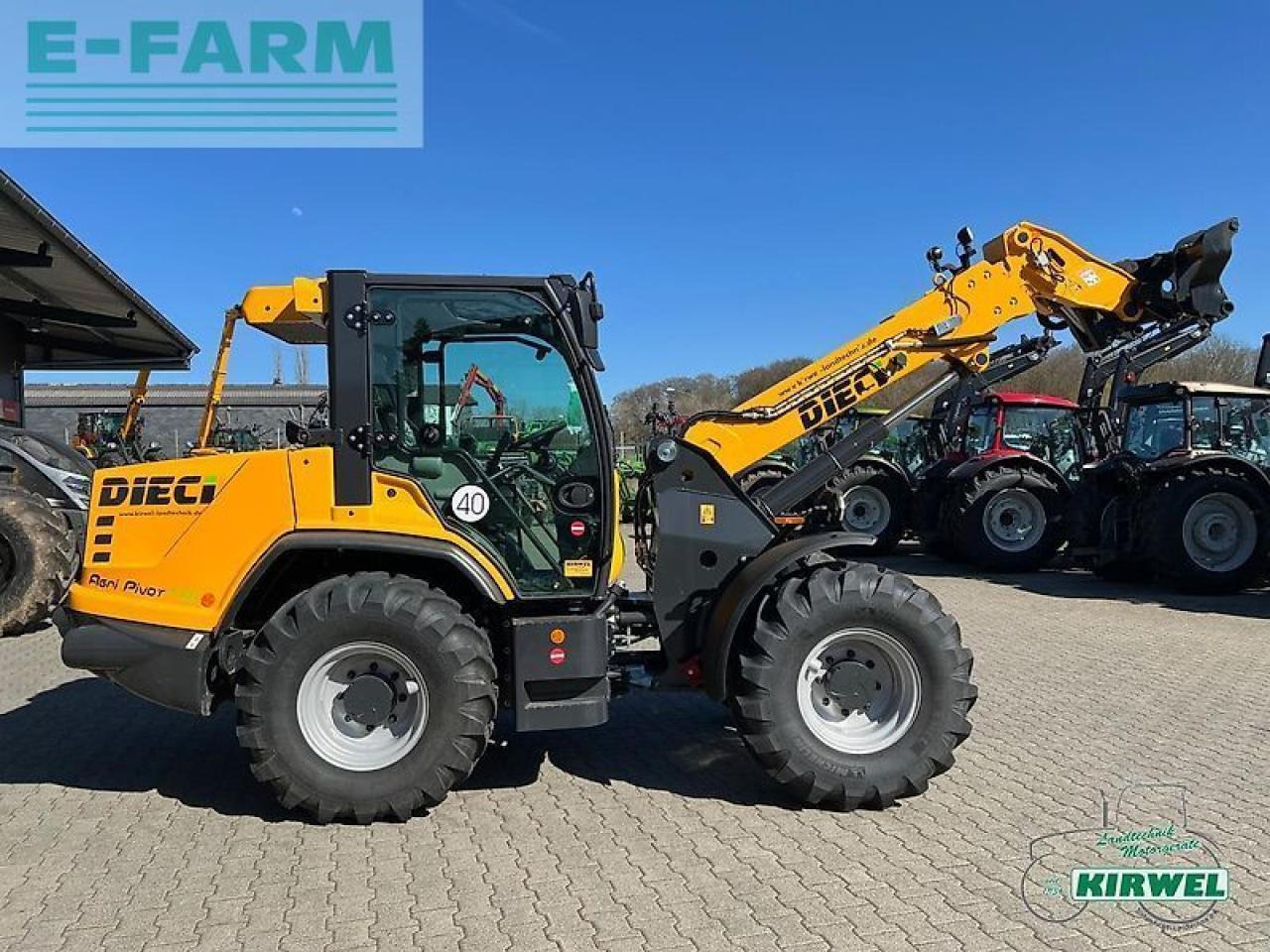 Dieci agri pivot t60 - Колесен товарач: снимка 4 Dieci agri pivot t60 - Колесен товарач: снимка 4
