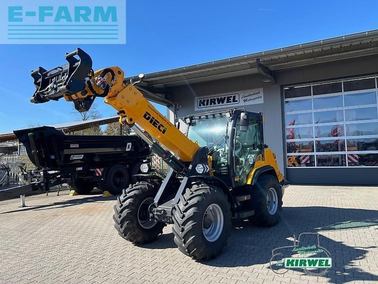 Dieci agri pivot t60 - Колесен товарач: снимка 2 Dieci agri pivot t60 - Колесен товарач: снимка 2