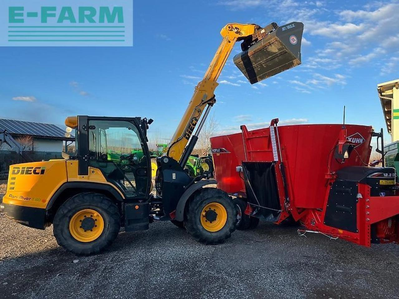 Dieci agri pivot t60 teleskopradlader - Колесен товарач: снимка 2 Dieci agri pivot t60 teleskopradlader - Колесен товарач: снимка 2