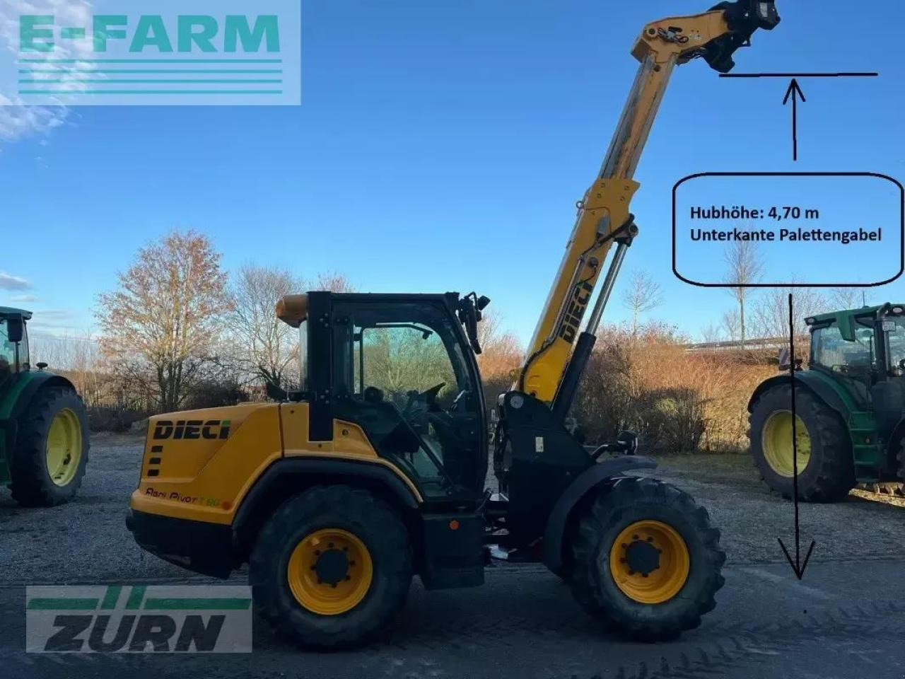 Dieci agri pivot t60 teleskopradlader - Мини багер: снимка 3 Dieci agri pivot t60 teleskopradlader - Мини багер: снимка 3