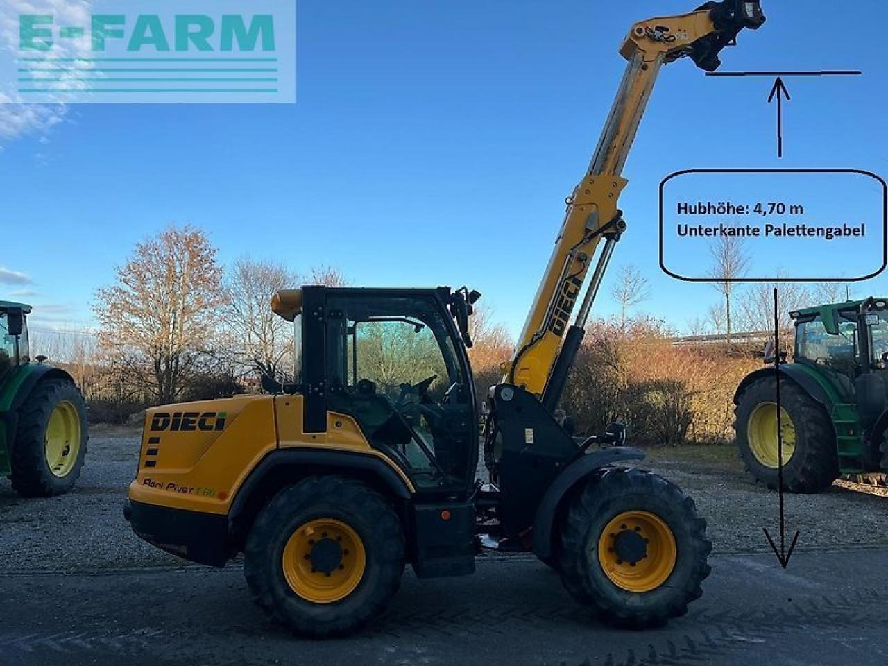 Dieci agri pivot t60 teleskopradlader - Колесен товарач: снимка 3 Dieci agri pivot t60 teleskopradlader - Колесен товарач: снимка 3