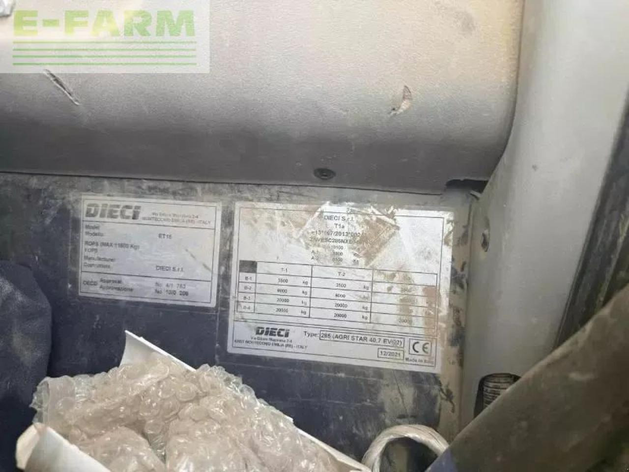 Dieci agristar 40.7 ev - Телескопичен товарач: снимка 5 Dieci agristar 40.7 ev - Телескопичен товарач: снимка 5