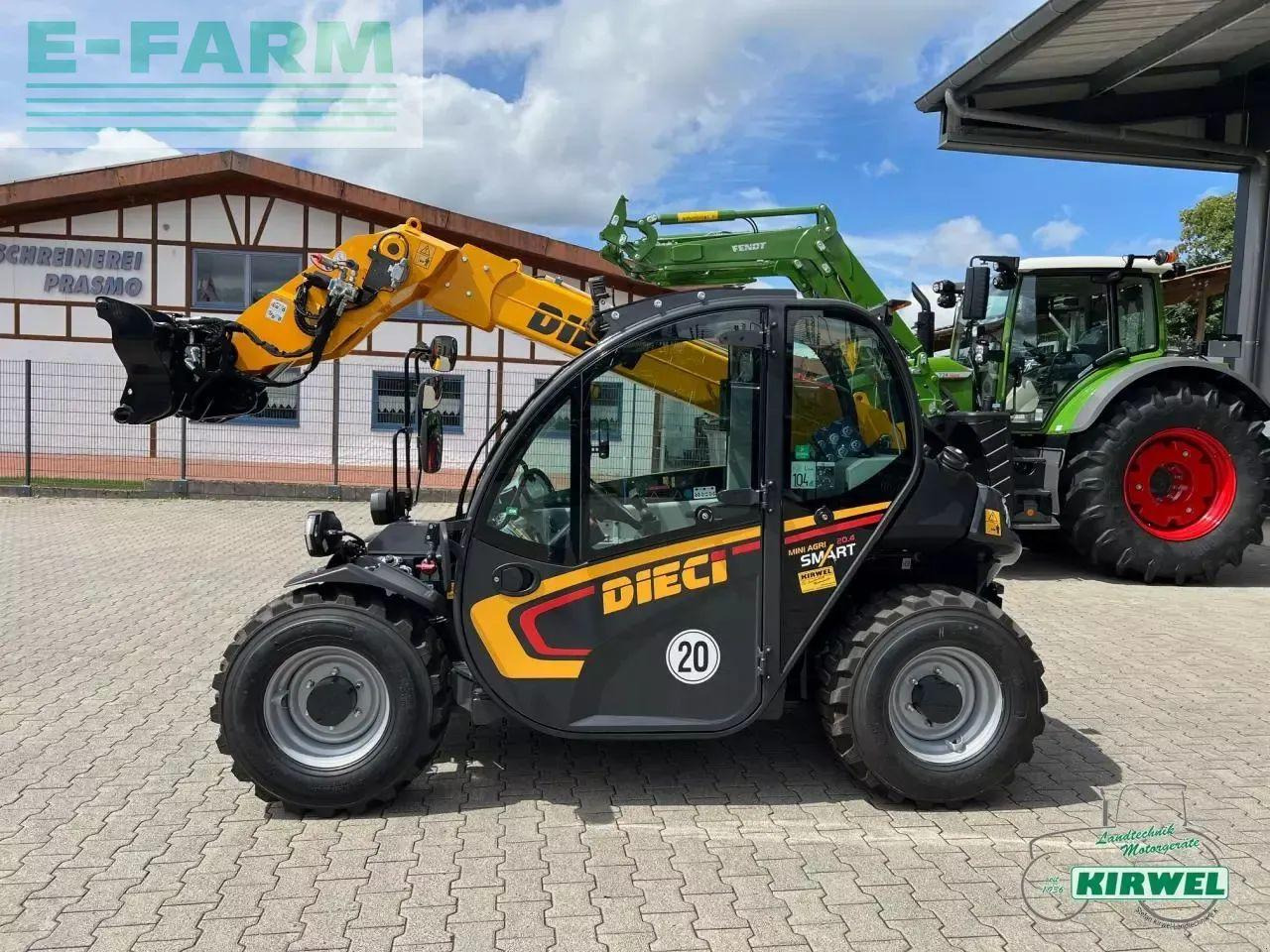 Dieci mini agri 20.4 smart - Телескопичен товарач: снимка 4 Dieci mini agri 20.4 smart - Телескопичен товарач: снимка 4