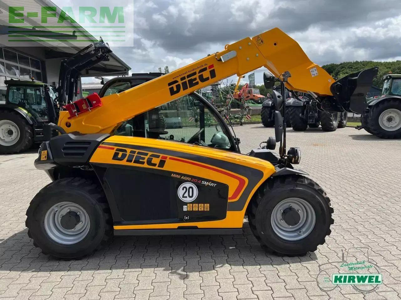 Dieci mini agri 20.4 smart - Телескопичен товарач: снимка 3 Dieci mini agri 20.4 smart - Телескопичен товарач: снимка 3