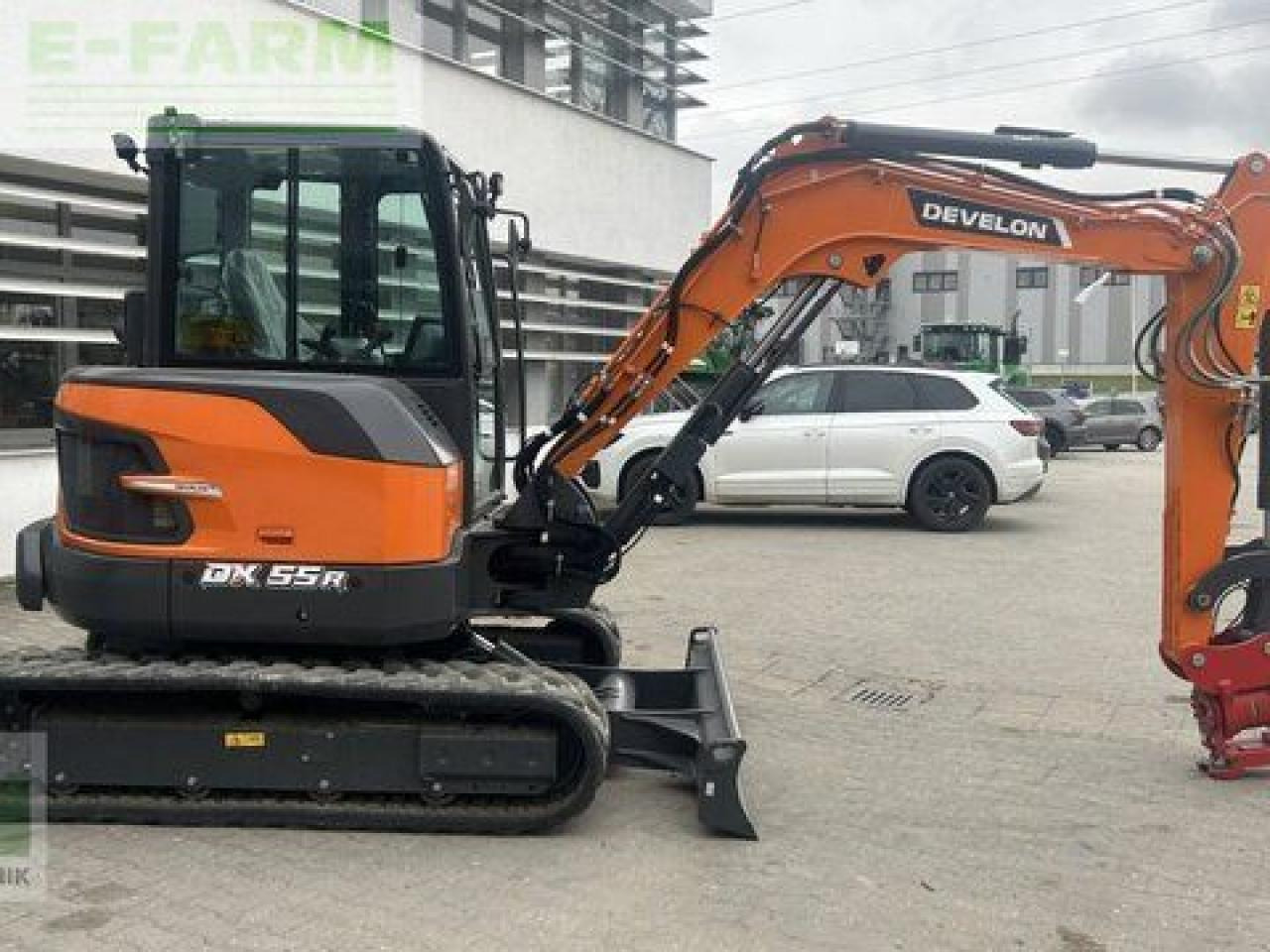 Doosan dx55r-7 - Мини багер: снимка 4 Doosan dx55r-7 - Мини багер: снимка 4
