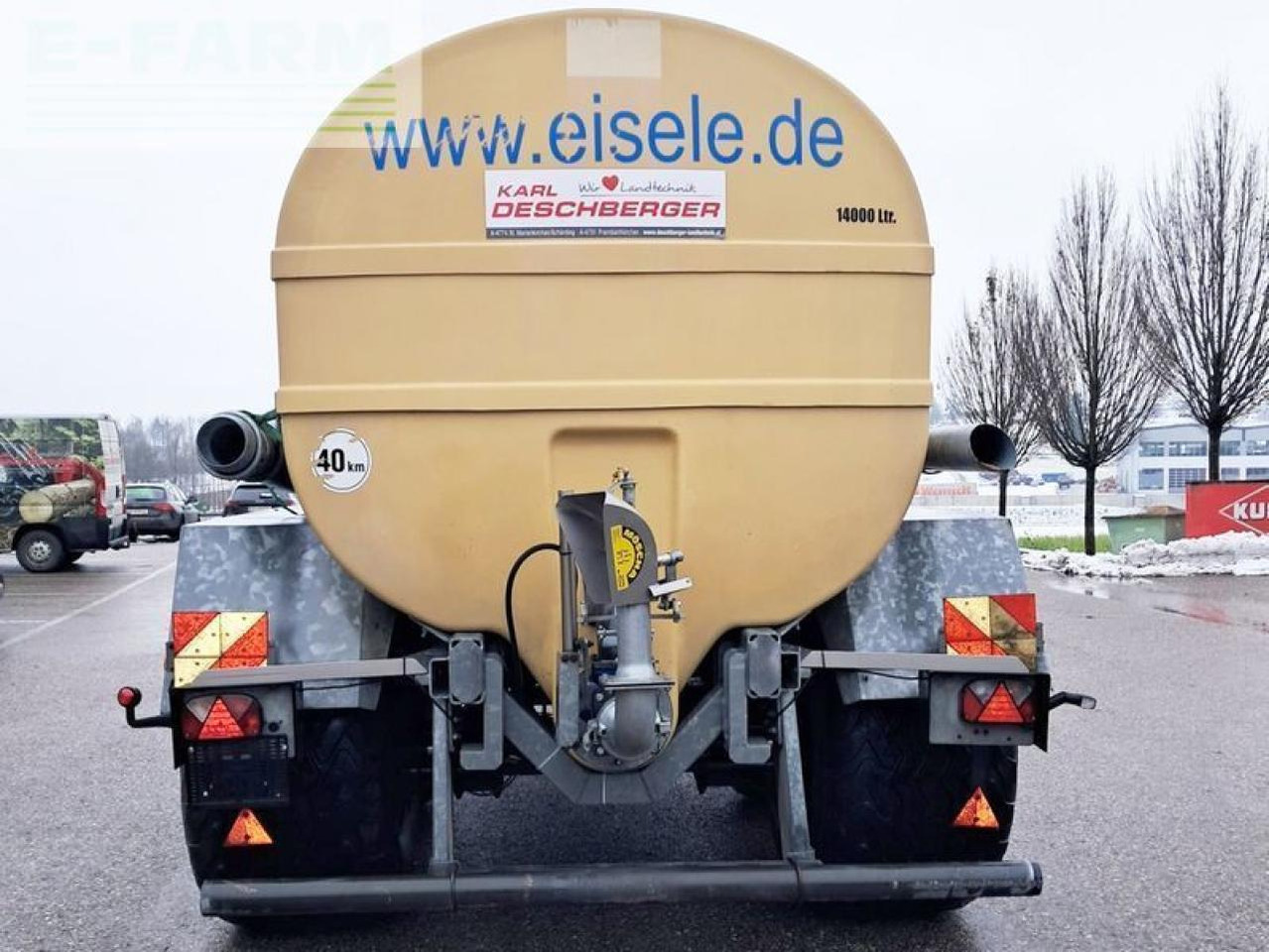 Eisele fw240/140 tandemfass - Цистерна за течен тор: снимка 5 Eisele fw240/140 tandemfass - Цистерна за течен тор: снимка 5