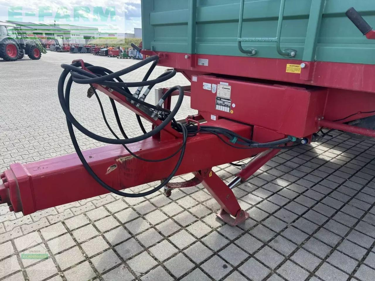 Farmtech 2000 - Селскостопанско ремарке самосвал: снимка 3 Farmtech 2000 - Селскостопанско ремарке самосвал: снимка 3